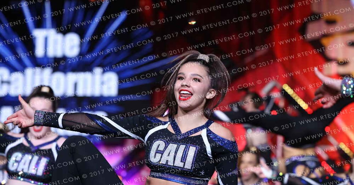 The California All Stars- San Marcos White Gold · Spirit Sports Palm Springs Grand Nationals