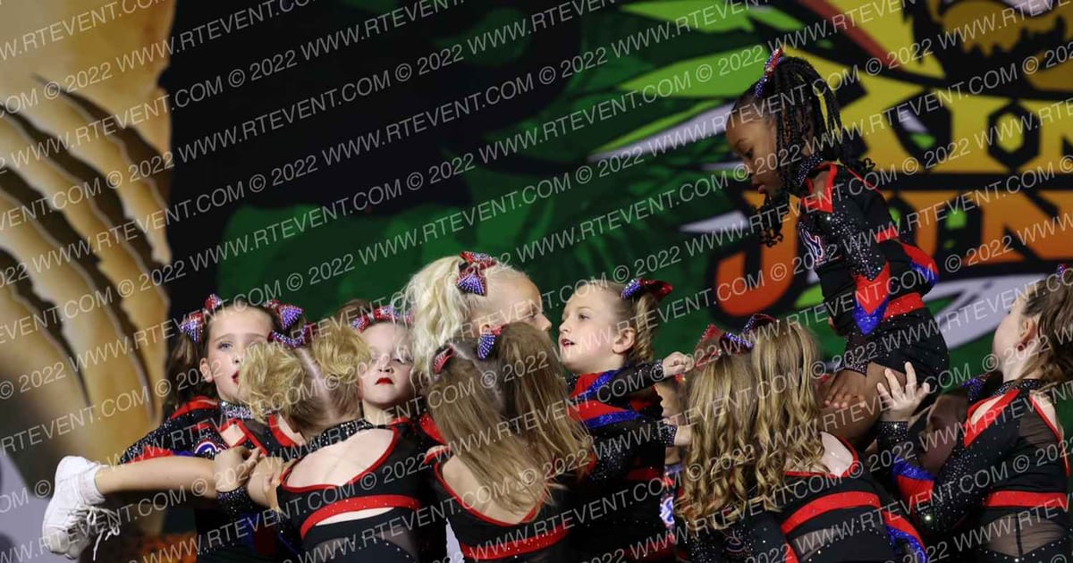 Hallsville Academy Allstars Tiny Princesses · All Star Challenge King of the Jungle Showdown