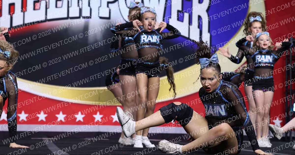Rain Athletics Crystal · Cheer Power Grand Nationals USE