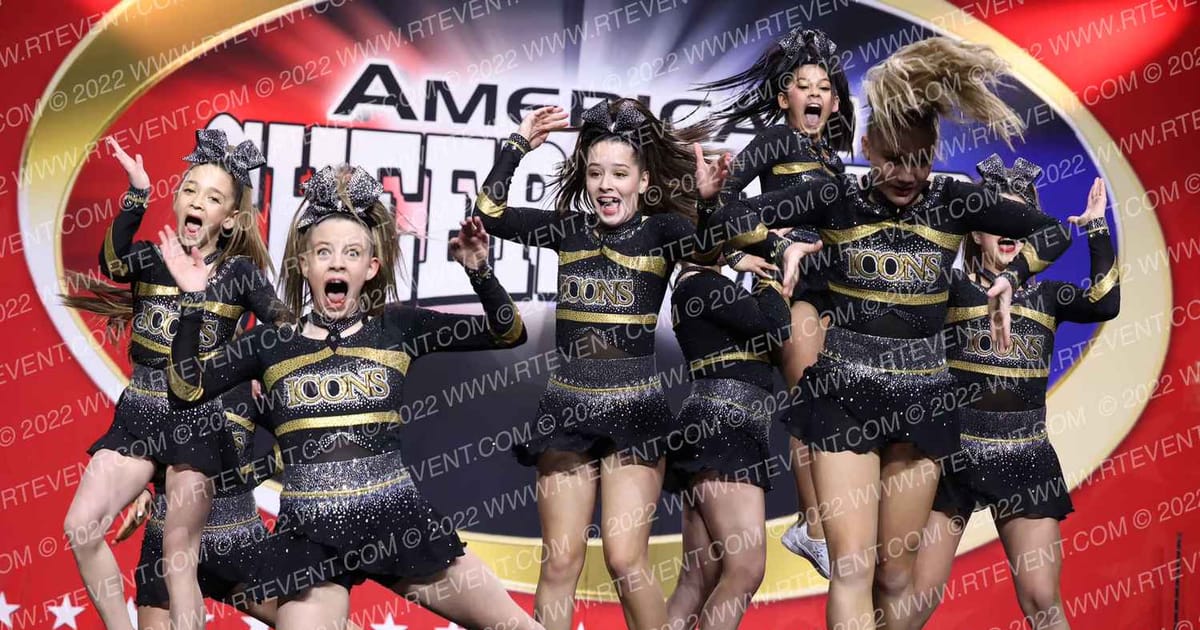 New York Icons Junior Gold · Cheer Power Grand Nationals USE