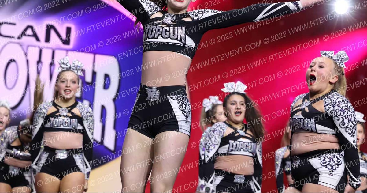 Top Gun All Stars Rubies · Cheer Power Grand Nationals USE