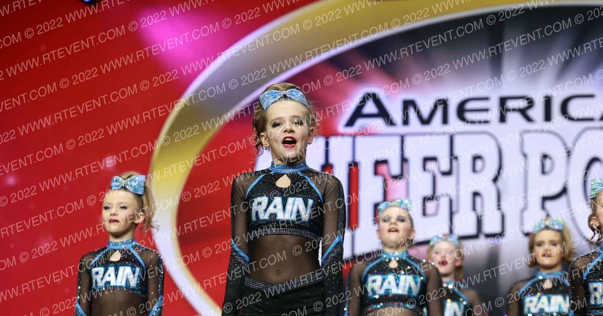 Rain Athletics Misty Mist · Cheer Power Grand Nationals USE
