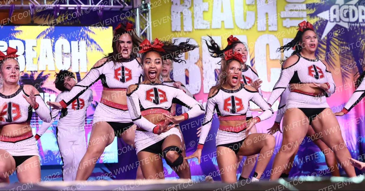 East Jersey Elite Blackout · ACDA Reach the Beach Grand Nationals AllStar DIDII USE