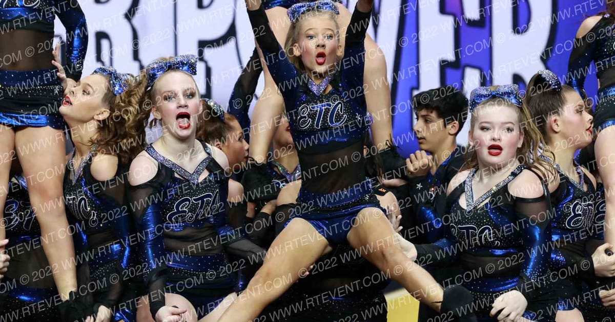 East Tennessee Cheer Sapphire Cats · Cheer Power Grand Nationals USE