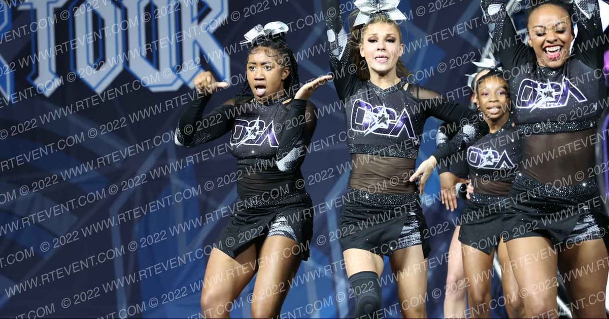 Omega Cheer All-Stars Lady Lieutenants · The Cheer Tour Atlanta