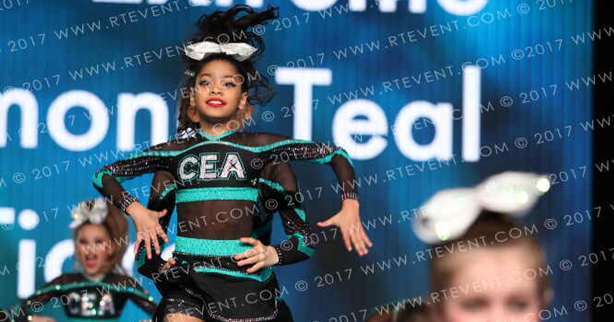 Cheer Extreme Richmond Teal Tiaras · Mid Atlantic Open