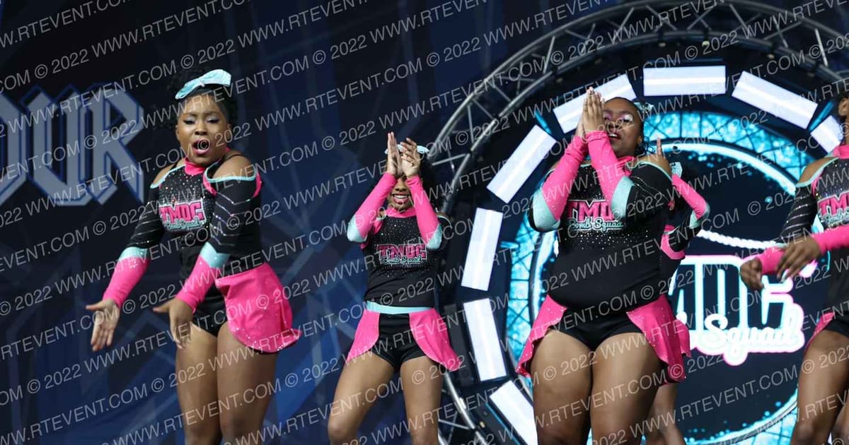 TMDC Bomb Squad Miss Missiles · The Cheer Tour Atlanta