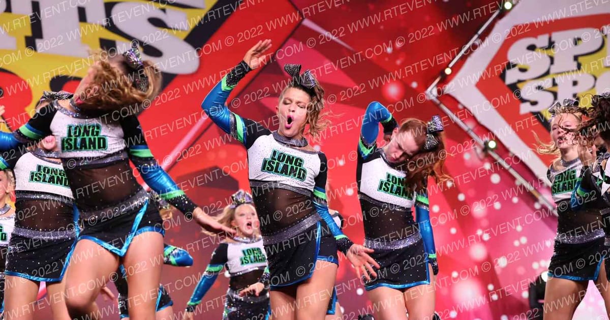 Long Island Cheer Lime · Nationals