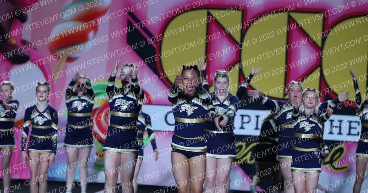 TGS Shocks All-Stars Black Ice · Oh How Sweet it is Cheer and Dance Spectacular