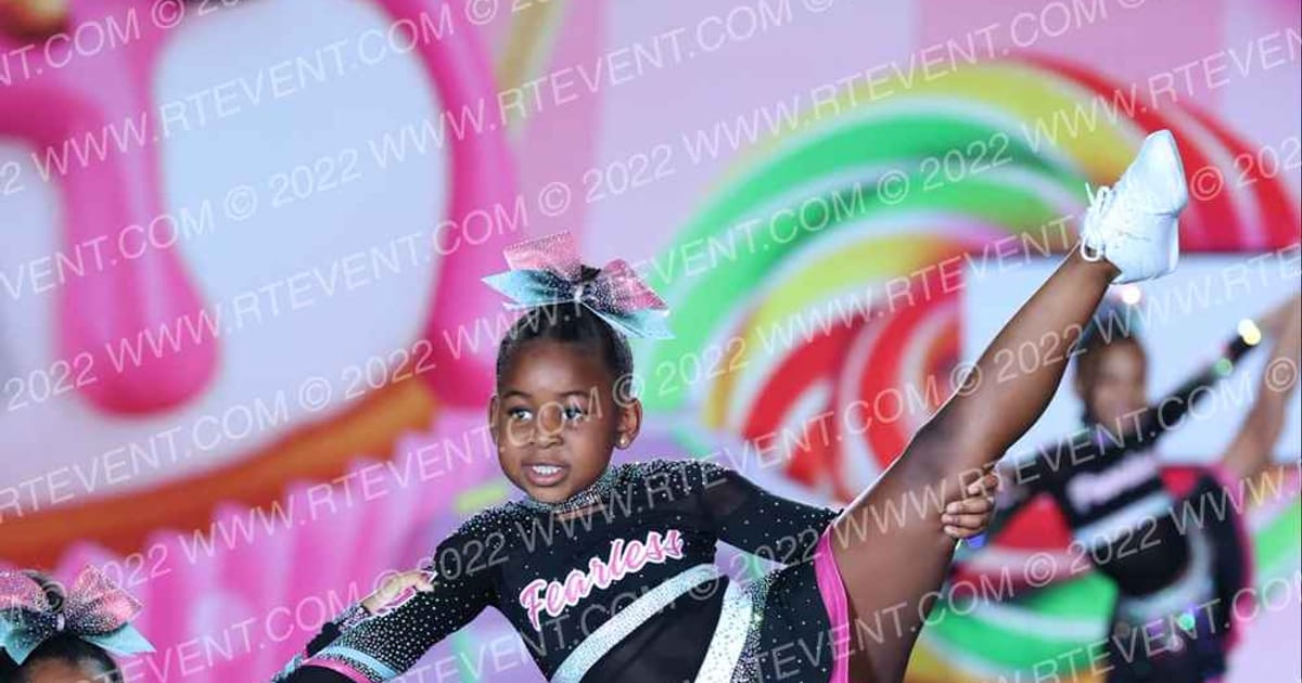 Faith Over Fear Athletics Fearless Glow · Oh How Sweet it is Cheer and Dance Spectacular