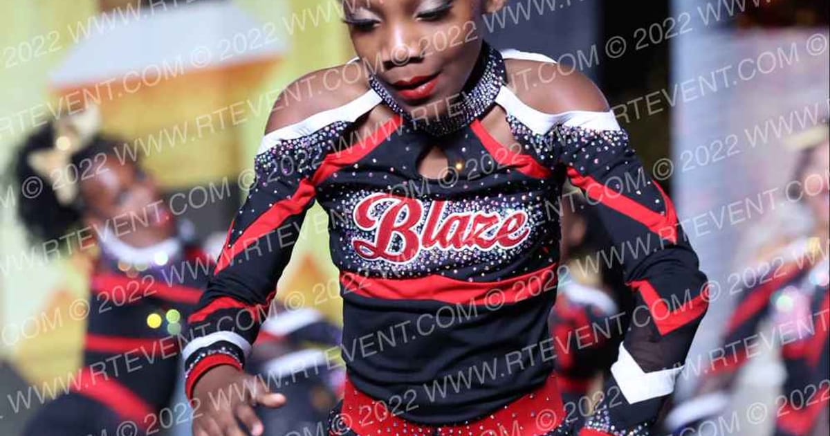 The Cheer Institute Blaze · Gold Rush Charlotte