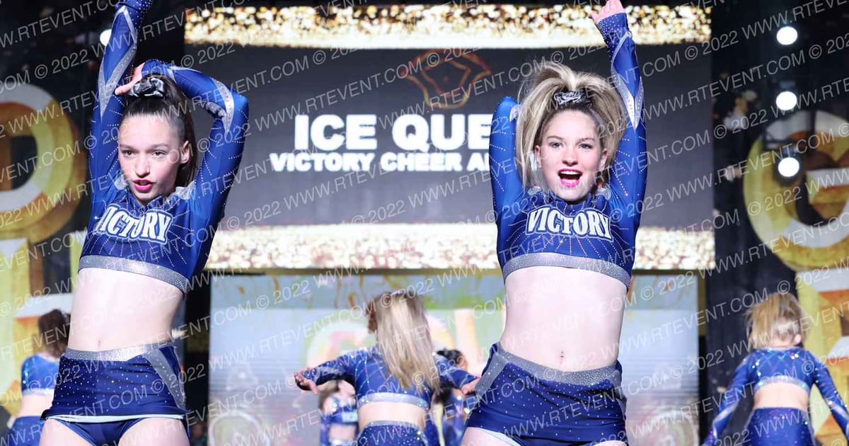 Victory Cheer and Tumble Ice Queens · Gold Rush Charlotte