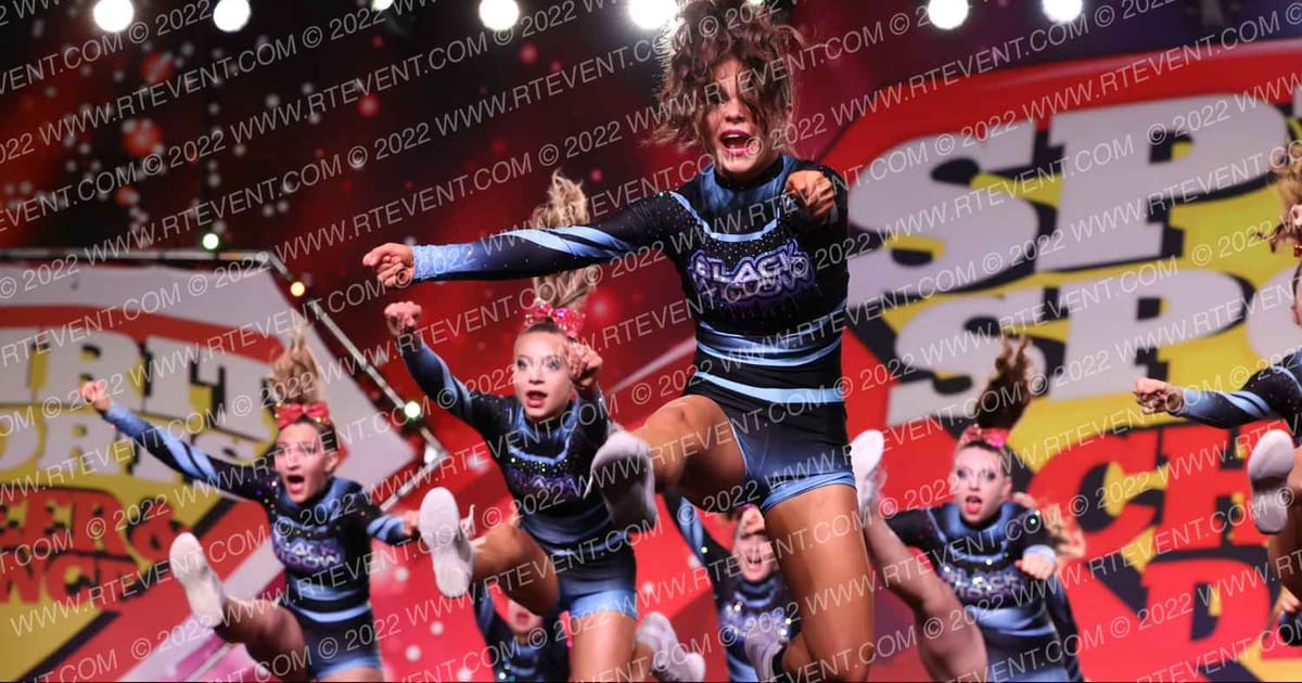 Black Widow Cheer Gym Blast · Nationals