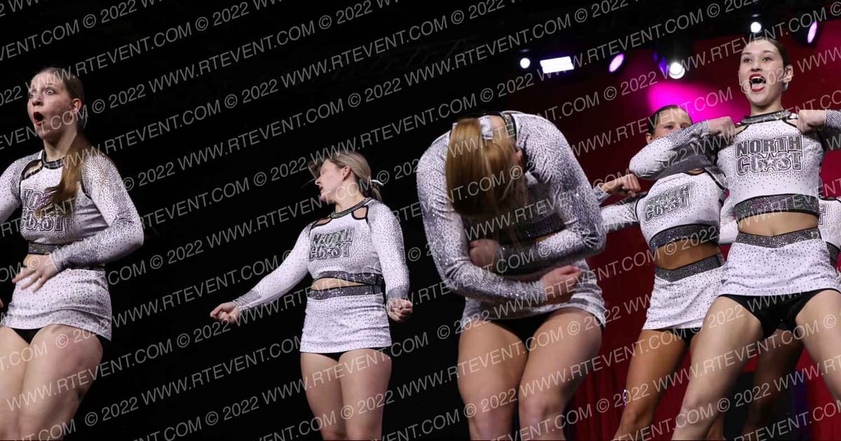 North Coast All Stars TANGO · Cheer Power Grand Nationals USE