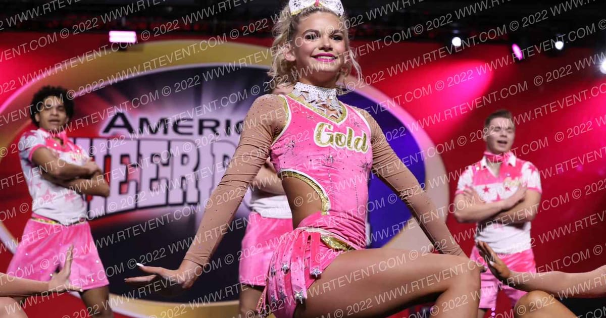 Famous Superstars GOLD · Cheer Power Grand Nationals USE