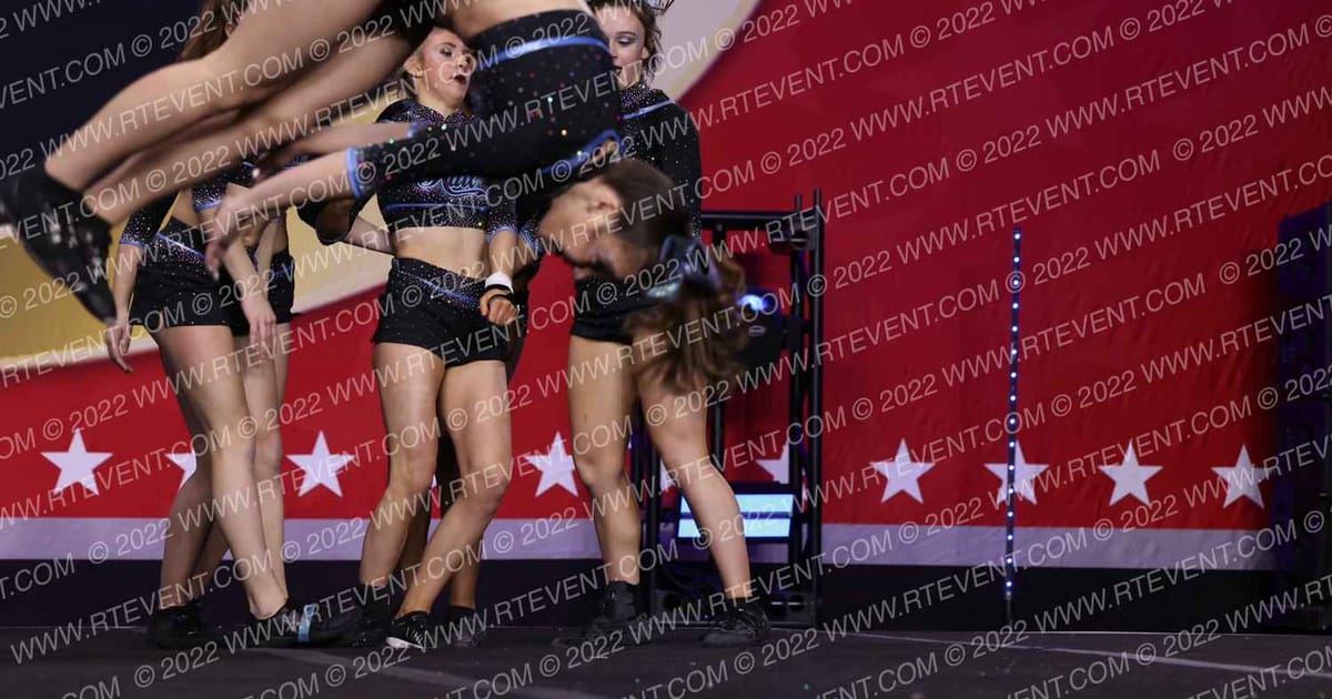 Fire & Ice Allstars Hail · Cheer Power Grand Nationals USE