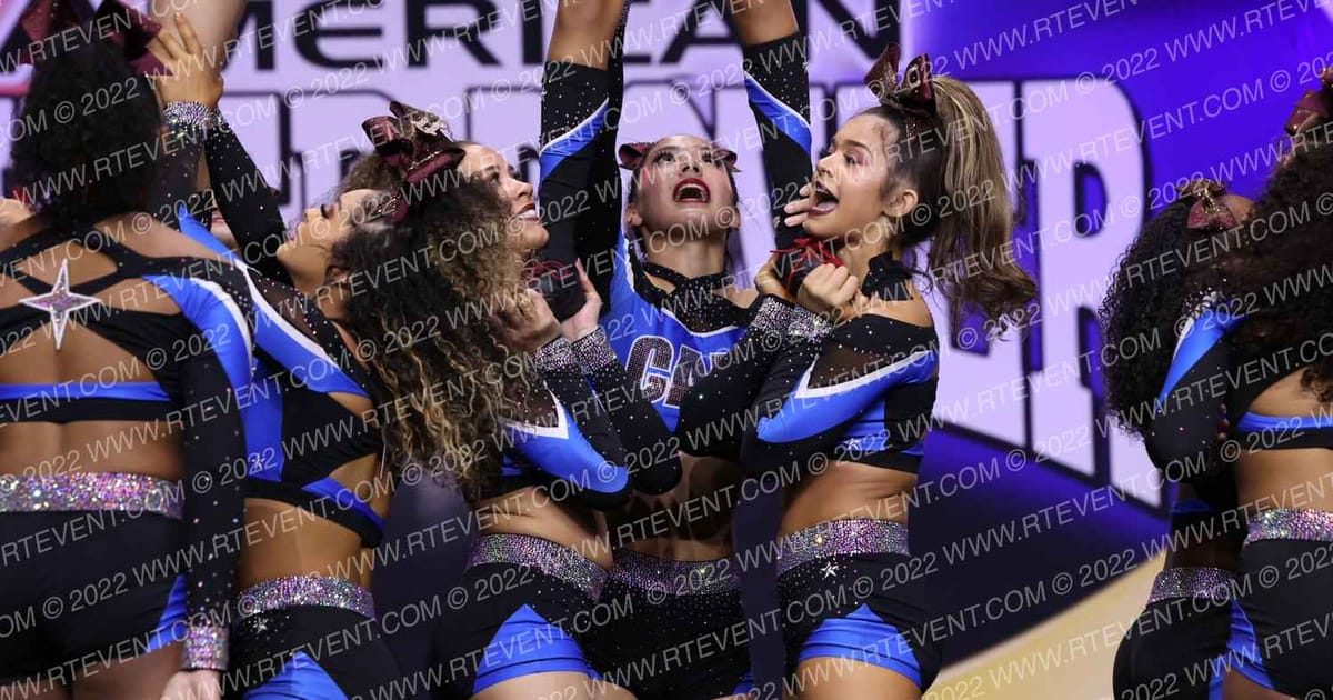 The California All Stars-Las Vegas Miss Majesty · Cheer Power Grand Nationals USE