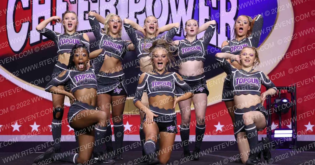 Top Gun All Stars Royal Jags · Cheer Power Grand Nationals USE