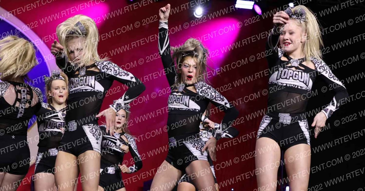 Top Gun All Stars Black Smack · Cheer Power Grand Nationals USE