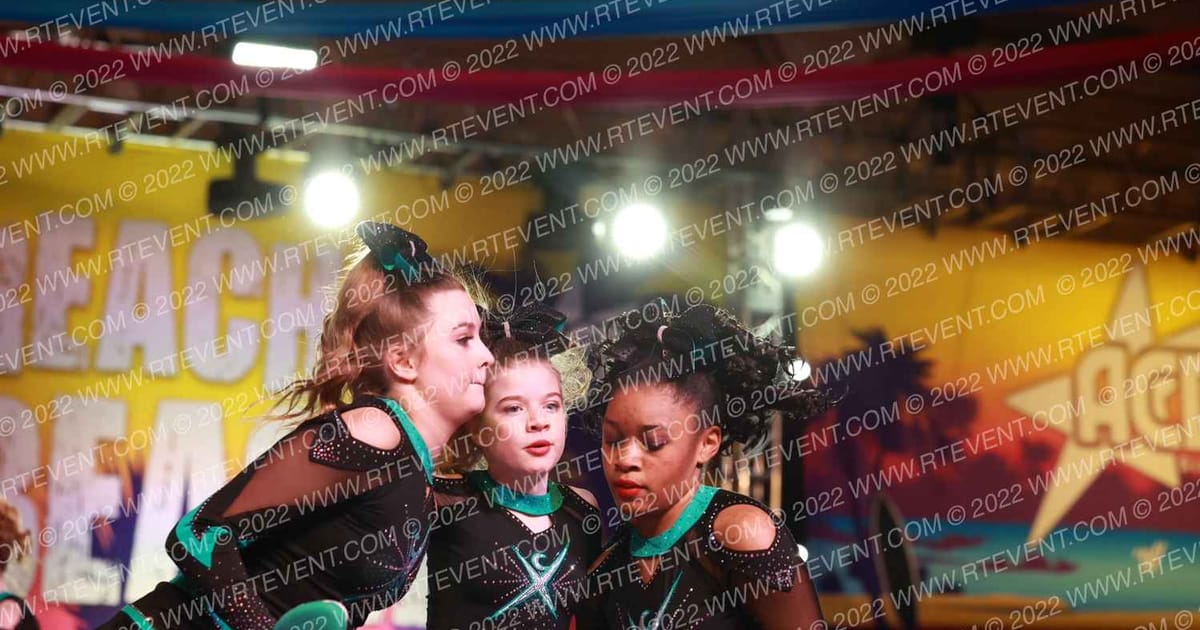 Cheer Extreme - Richmond Teal Tiaras · ACDA Reach the Beach Grand Nationals AllStar DIDII USE