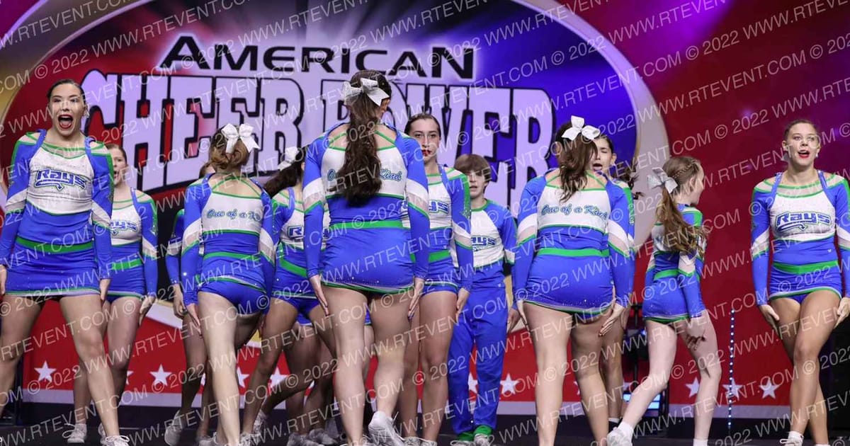 The Stingray Allstars Black Ice · Cheer Power Grand Nationals USE
