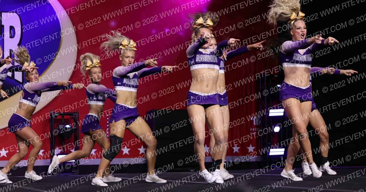 Pittsburgh Pride All Stars Purple Reign · Cheer Power Grand Nationals USE