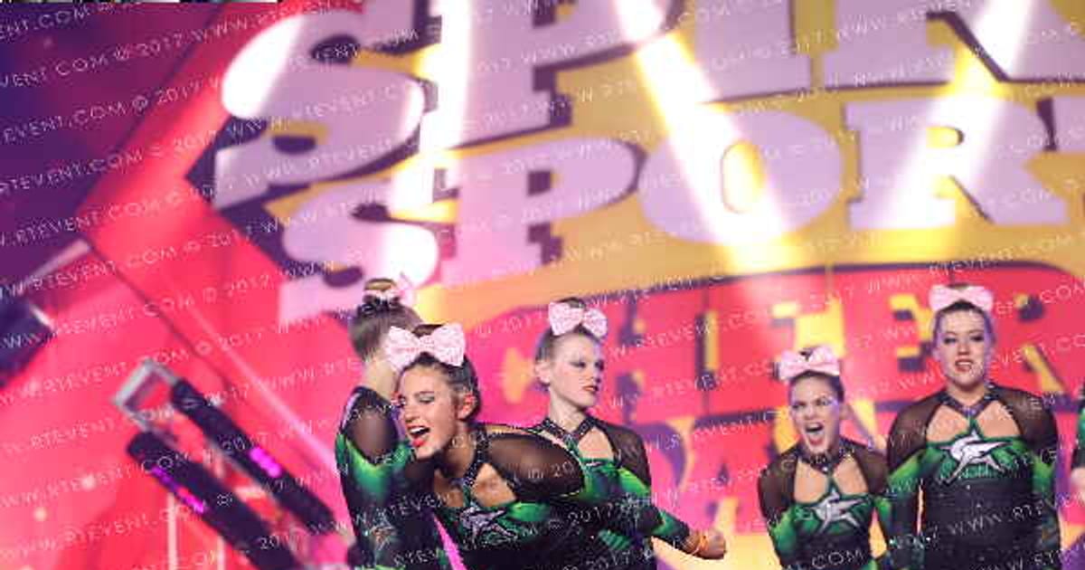 CheerForce Simi Valley Alcatraz · Spirit Sports Palm Springs Grand Nationals