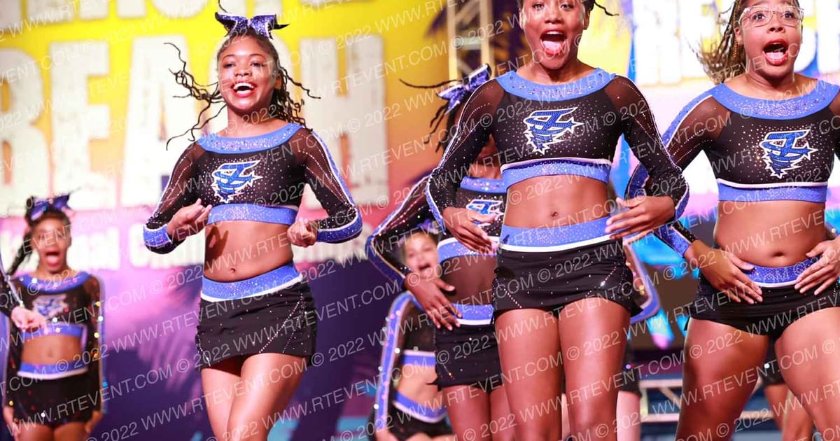 Maryland Twisters Lady T's · ACDA Reach the Beach Grand Nationals AllStar DIDII USE