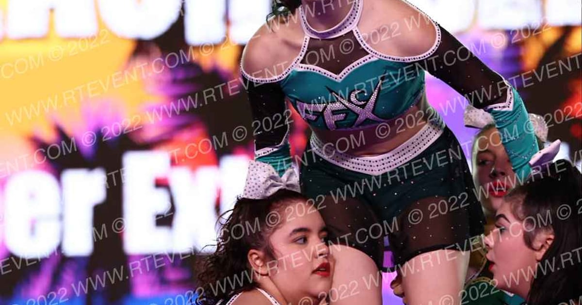Cheer Extreme Fairfax TRIPL3-T3AL · ACDA Reach the Beach Grand Nationals AllStar DIDII USE