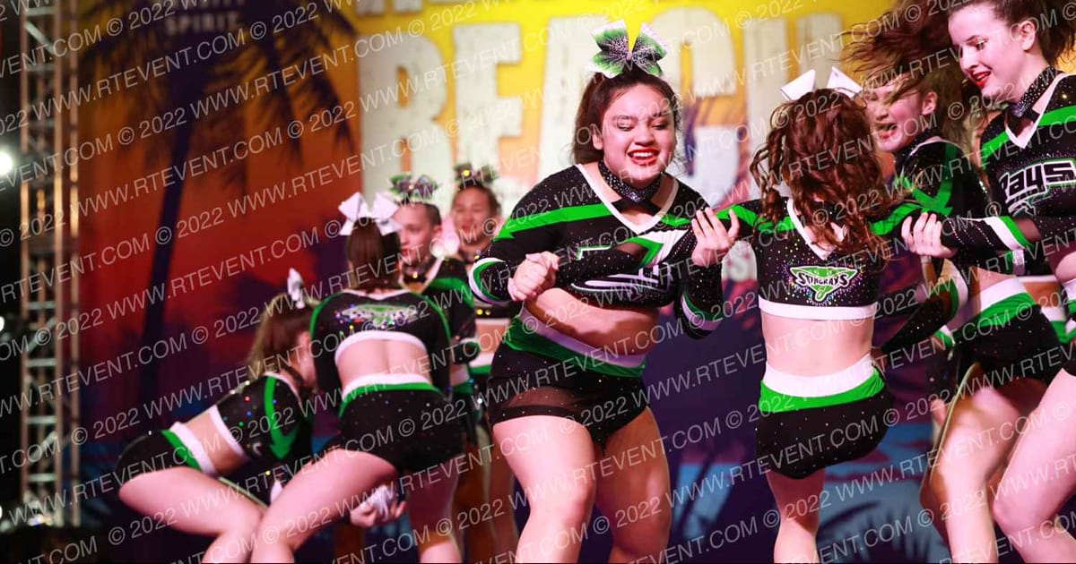 The Stingray Allstars Halo · ACDA Reach the Beach Grand Nationals AllStar DIDII USE