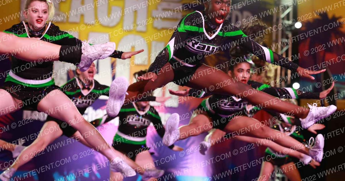 The Stingray Allstars Gamma · ACDA Reach the Beach Grand Nationals AllStar DIDII USE
