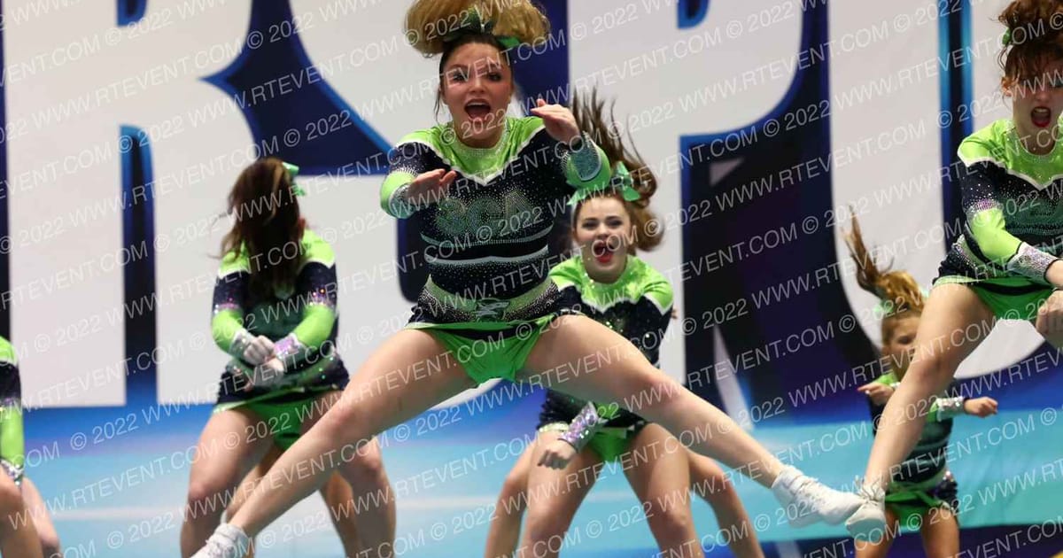 Cape Cod Cheer Academy Junior Level 3 Angel Sharks · CHEERSPORT Boston Classic