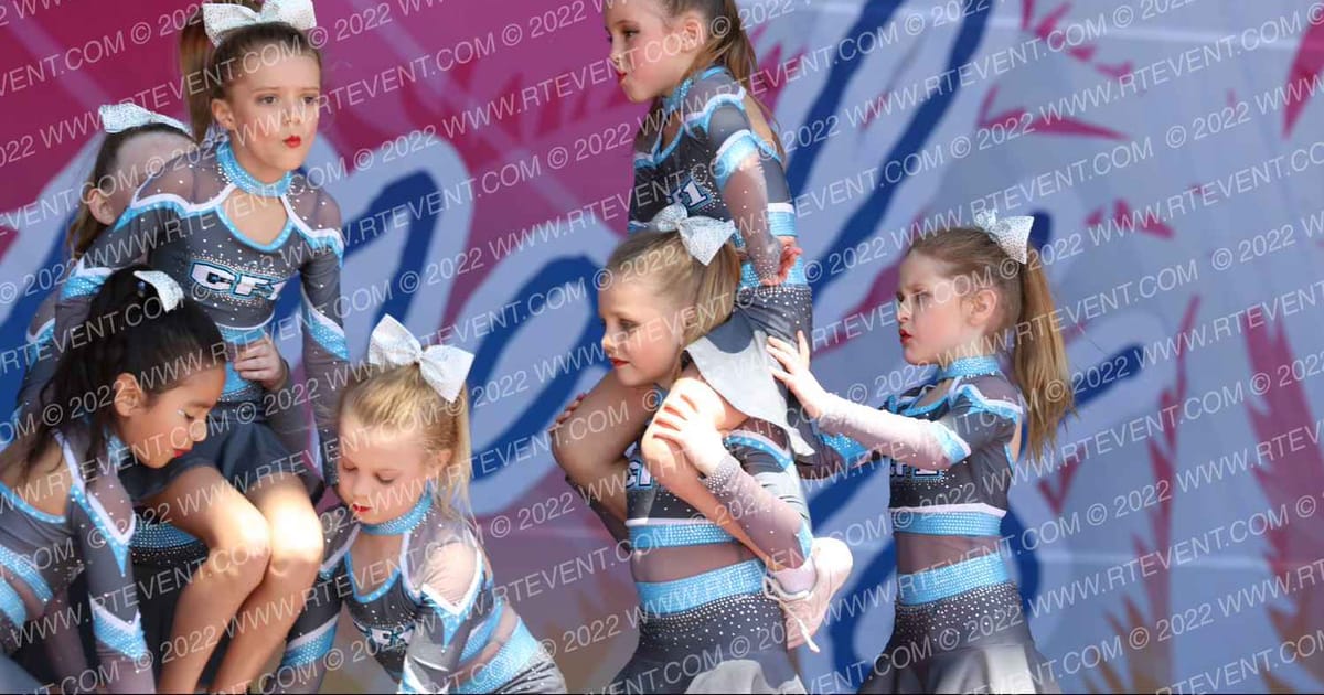 Cheer Force One Spice Girls · Beach Nationals