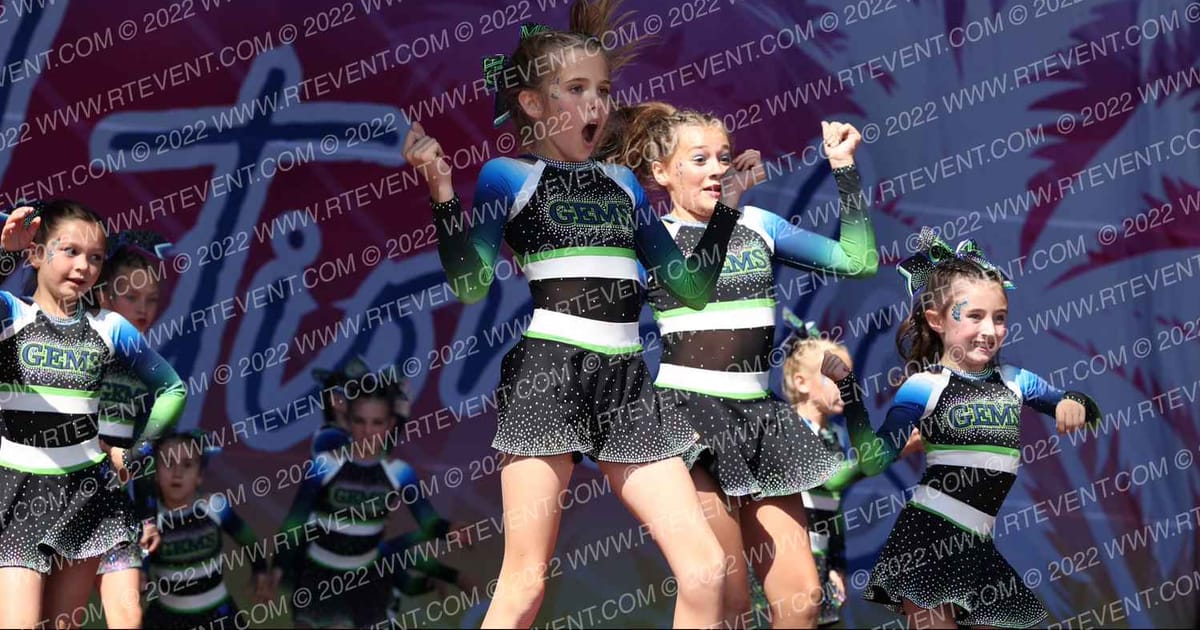 North West Florida Cheer Sapphires · Beach Nationals