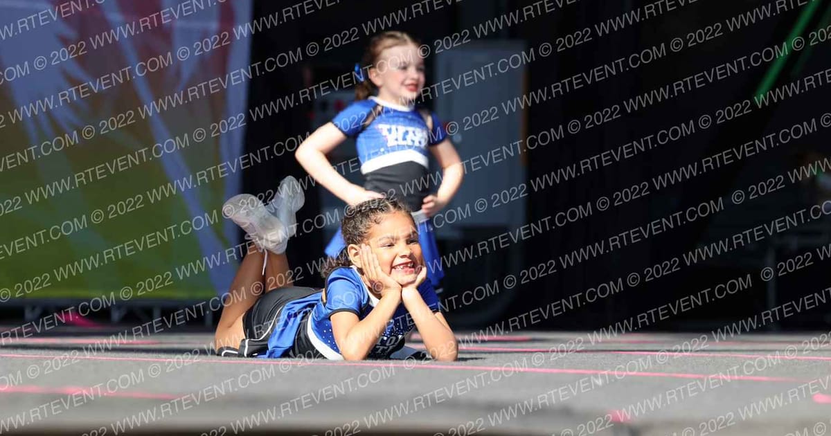 Tipton Elite Cheer and Tumble Mini Cosmos · Beach Nationals