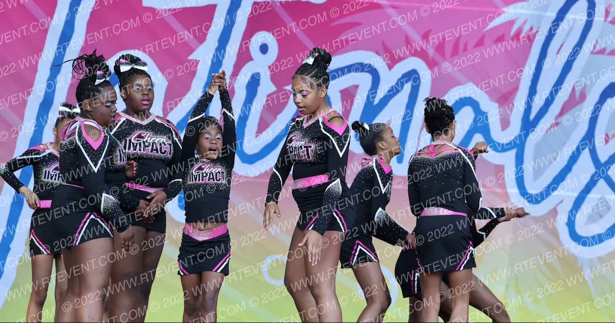 Cheer Impact Allstars Amethyst · Beach Nationals