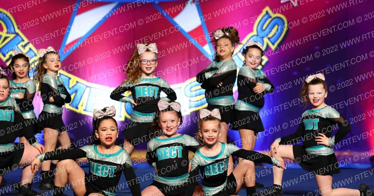 New England Cheer & Tumble Mini Diamonds · The American Legacy Springfield Nationals