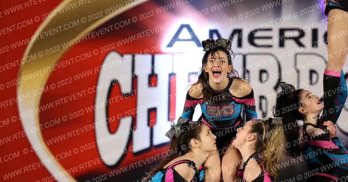Evolution Cheer Teal Rage · Cheer Power Philly Revised