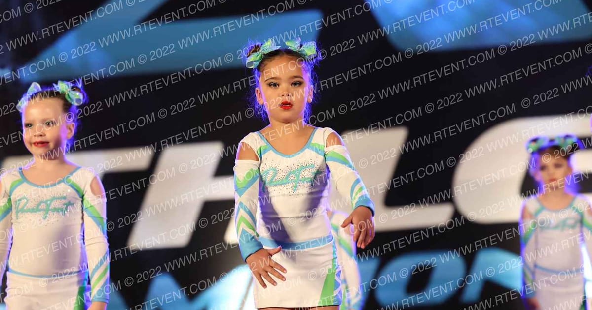 PunchFront Cheer Baby Blaze · Athletic Championship Fort Walton Beach Nationals