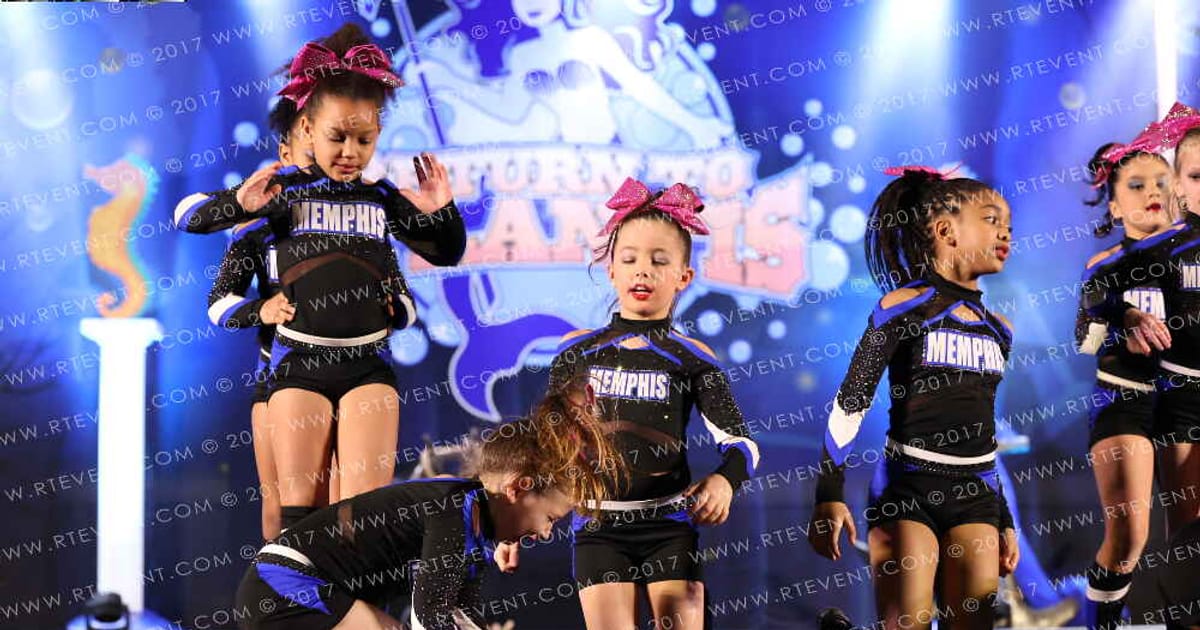 Memphis Cheer Mighty Minis · Return to Atlantis Memphis Showdown DI DII