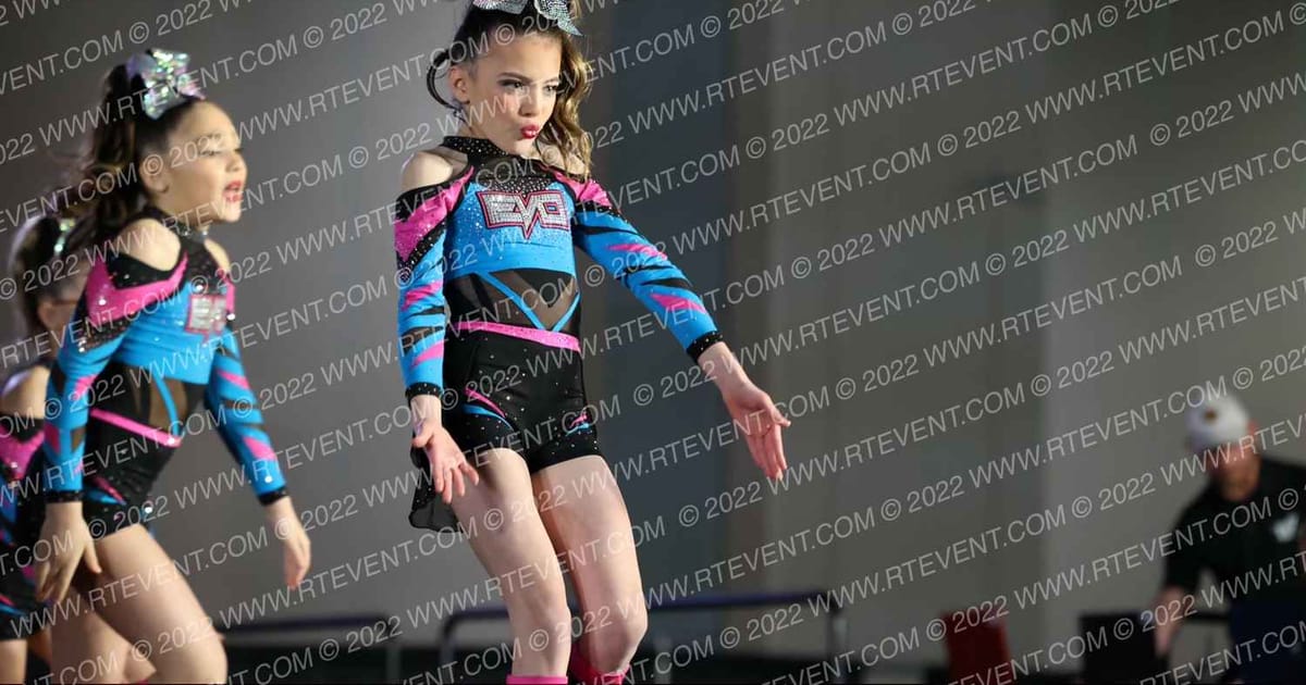Evolution Cheer Teal Riot · Cheer Power Philly Revised