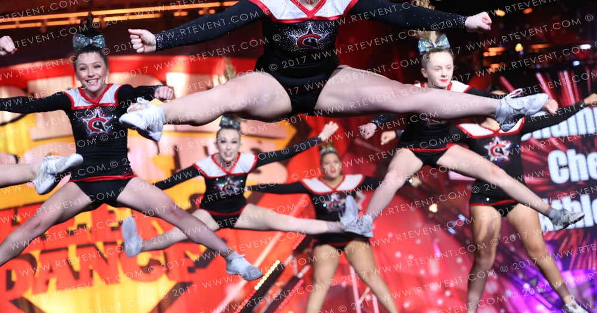 Champion Cheer Athletics Burn · Spirit Sports Palm Springs Grand Nationals