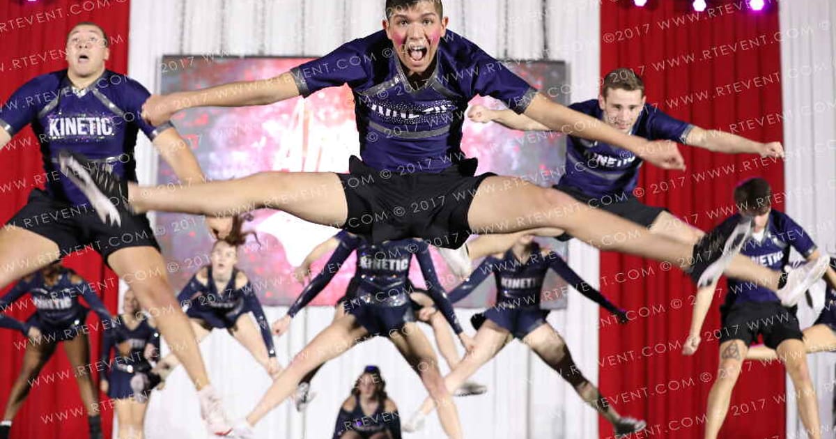 Kinetic All Star Cheer Royal · Aurora Grand Nationals