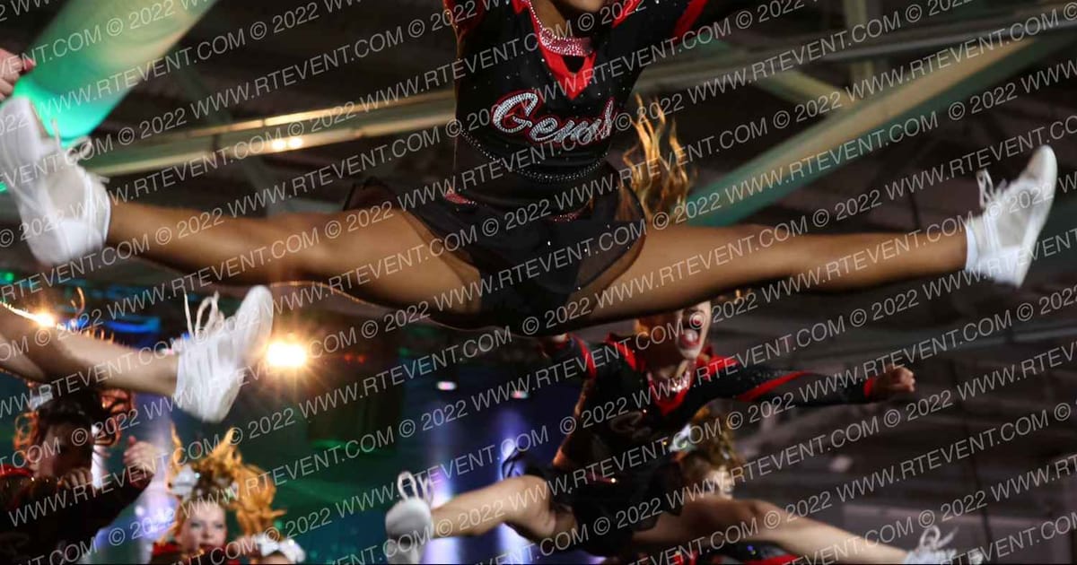 Gems Athletics Red Shimmer · Sea to Sky International Championship