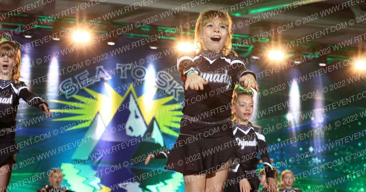 Dynasty Cheer Allstars Neon · Sea to Sky International Championship