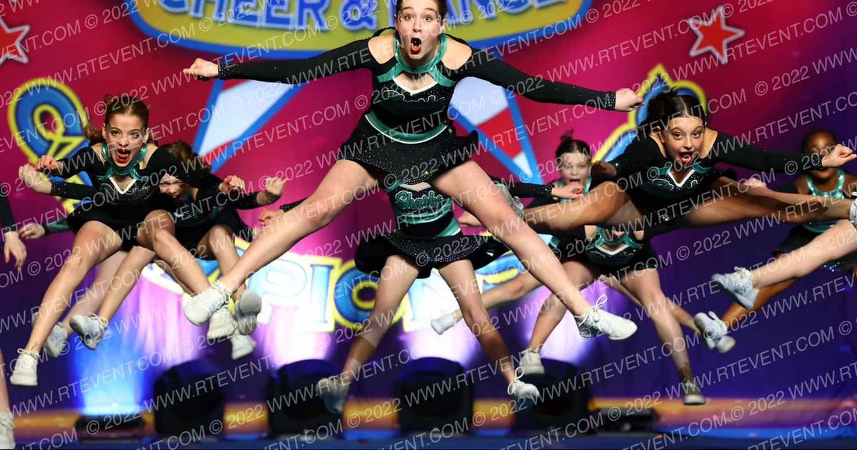 Cheer Sport Sharks-New England Harbor Sharks · The American Legacy Springfield Nationals