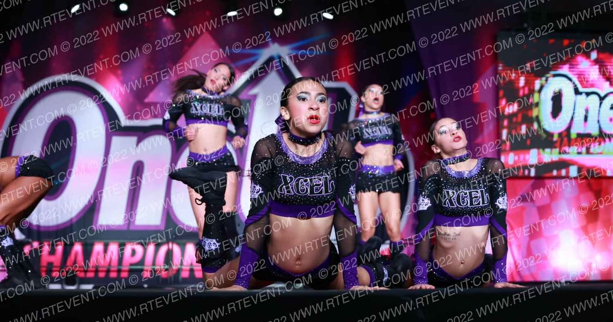 Cheer Xcel Purple Reign · One Up Grand Nationals