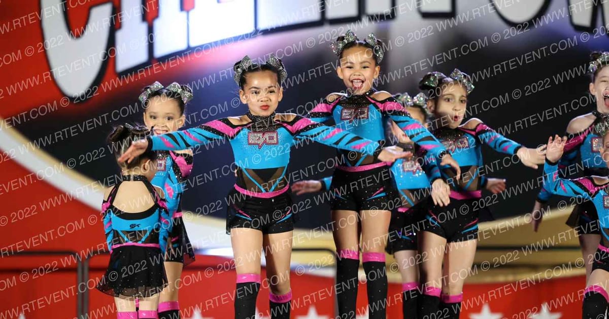 Evolution Cheer Teal Smash · Cheer Power Philly Revised