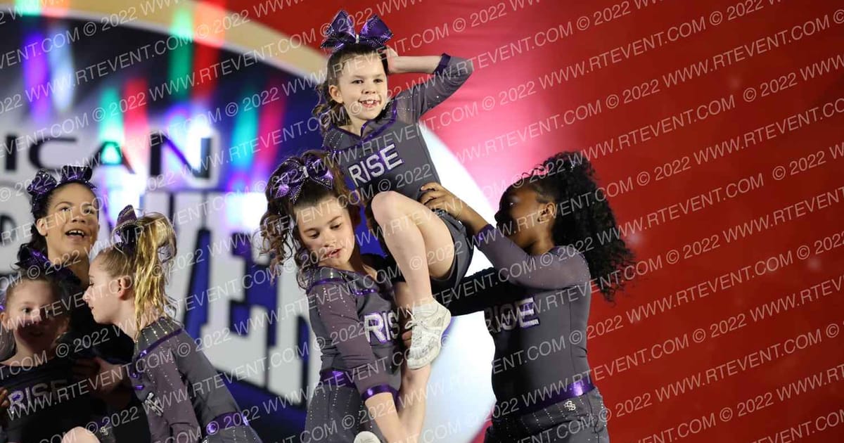 RISE Athletics Radiance · Cheer Power Philly Revised
