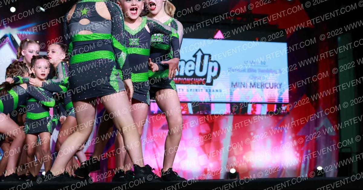 Element Elite Tumbling & Cheer MINI MERCURY · One Up Grand Nationals